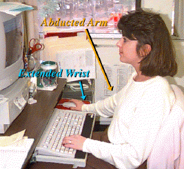 Pre-intervention keyboard arrangement. 